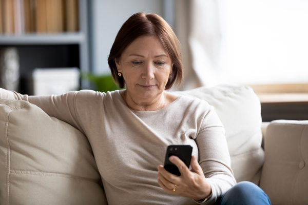 Woman On Phone